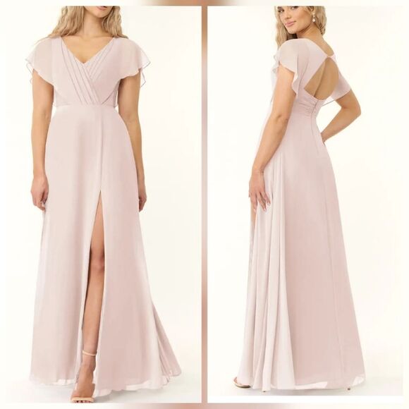 NWT AZAZIE Rylee Ivory White A10 Maxi Dress - Picture 2 of 11